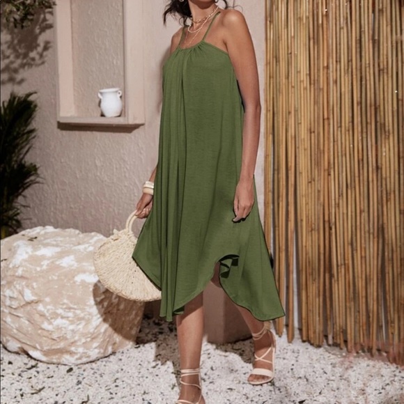 Boho tie back cami dress - Picture 9 of 16